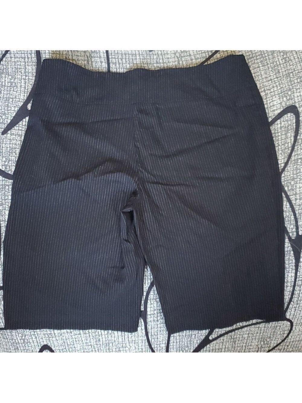 George pinstripe long shorts size 16